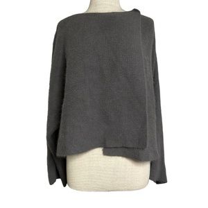 Vineyard Gray Long Sleeve Top - CHOCOCO Boutique